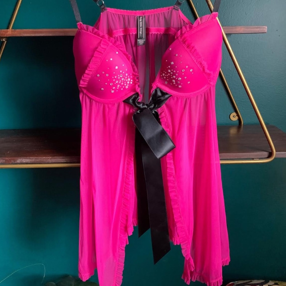 Tie-Front Lingerie Top